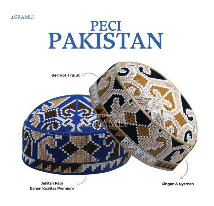 Ramli Peci Songkok Pakistan AL WAHHAB-II