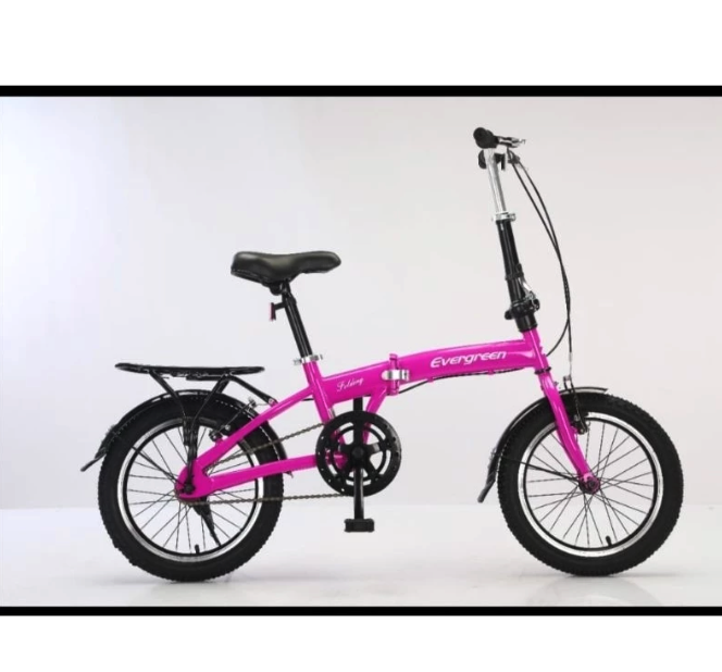 EverGreen Sepeda Lipat 16 Inchi Single Speed