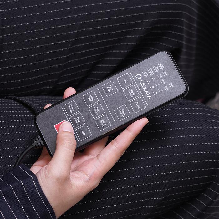 Aspirasi Hidup Indonesia AZKO Lexata Bantalan Pijat Punggung & Leher Adjustable Md