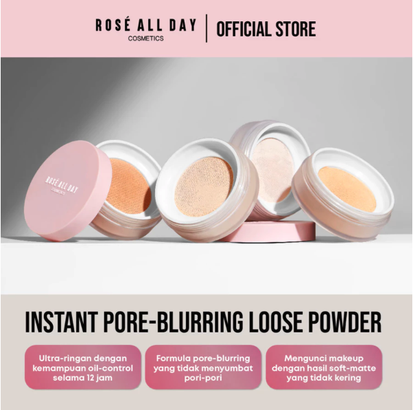  Rosé All Day The Realest Lightweight Loose Powder Tan
