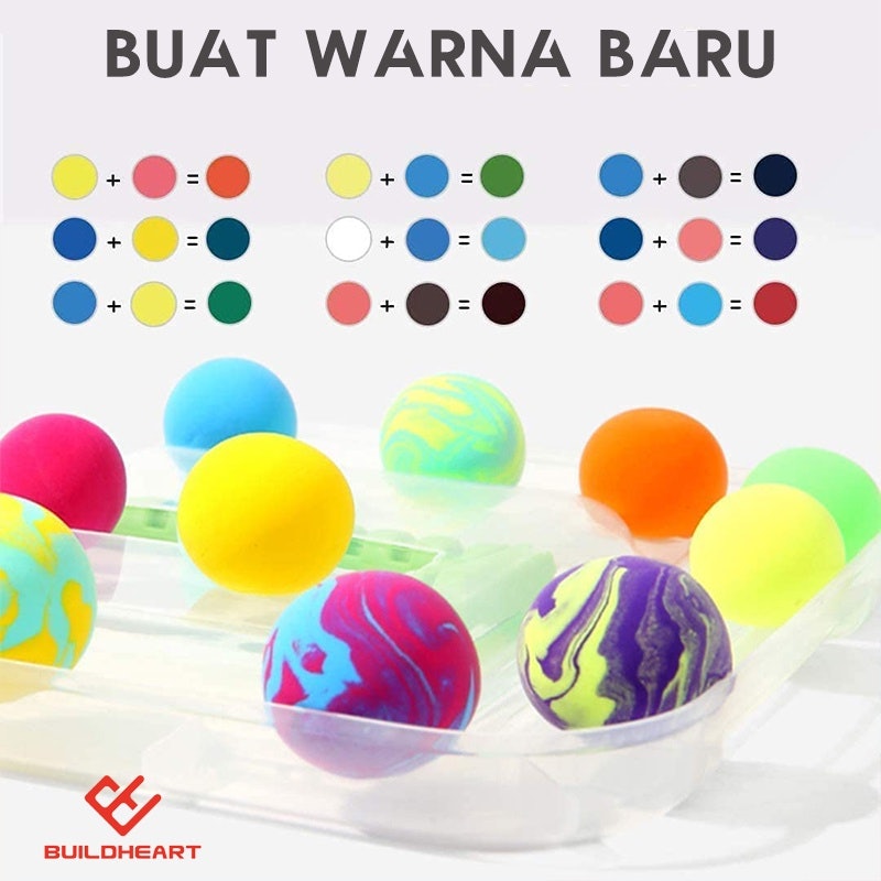 12 Warna Polymer Clay 2