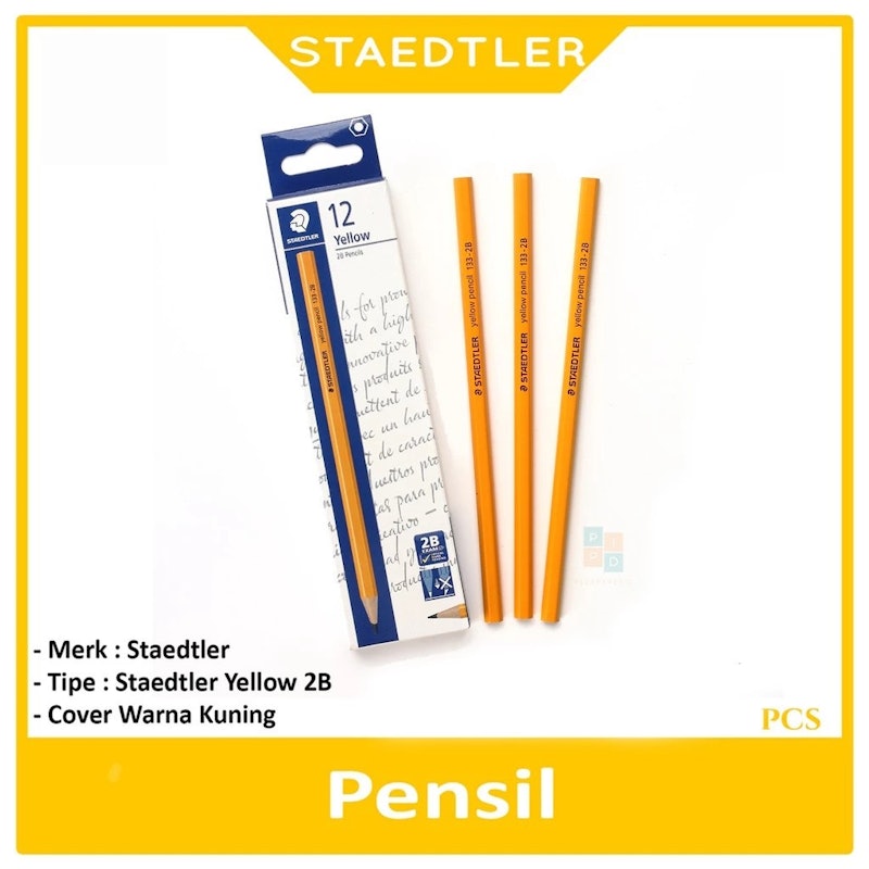 Staedler® Yellow Pencil 133-2B 2