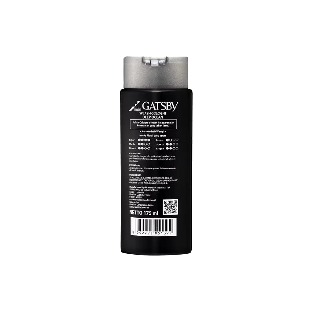  Splash Cologne Deep Ocean 2