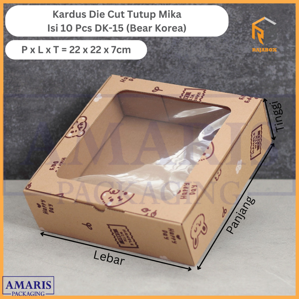 Kardus Die Cut Mika Pudding 3