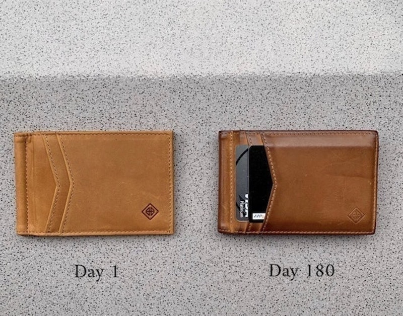 Dompet Kulit RFID Money Clip 4