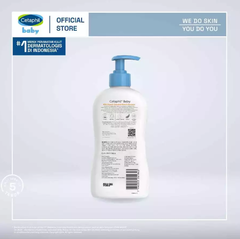 Baby Wash & Shampoo with Organic Calendula 4