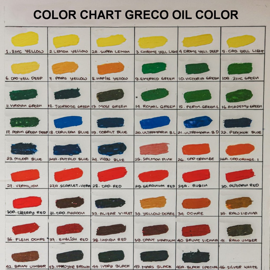 Greco Oil Color 4