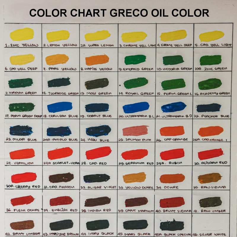 Greco Oil Color 4