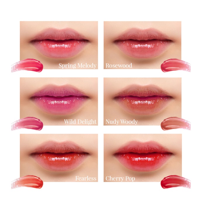 Abill Korea NACIFIC Shine Mood Lip Stain 06 Cherry Pop