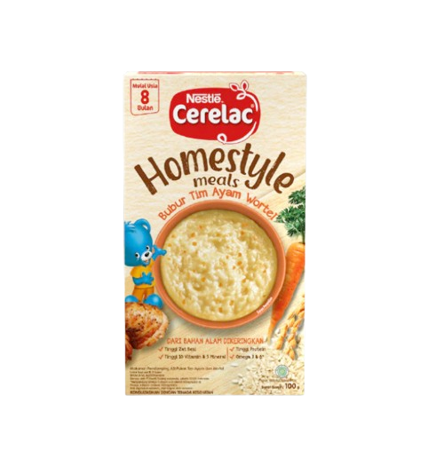 Cerelac ｜ Homestyle Meals Bubur Tim Ayam Wortel