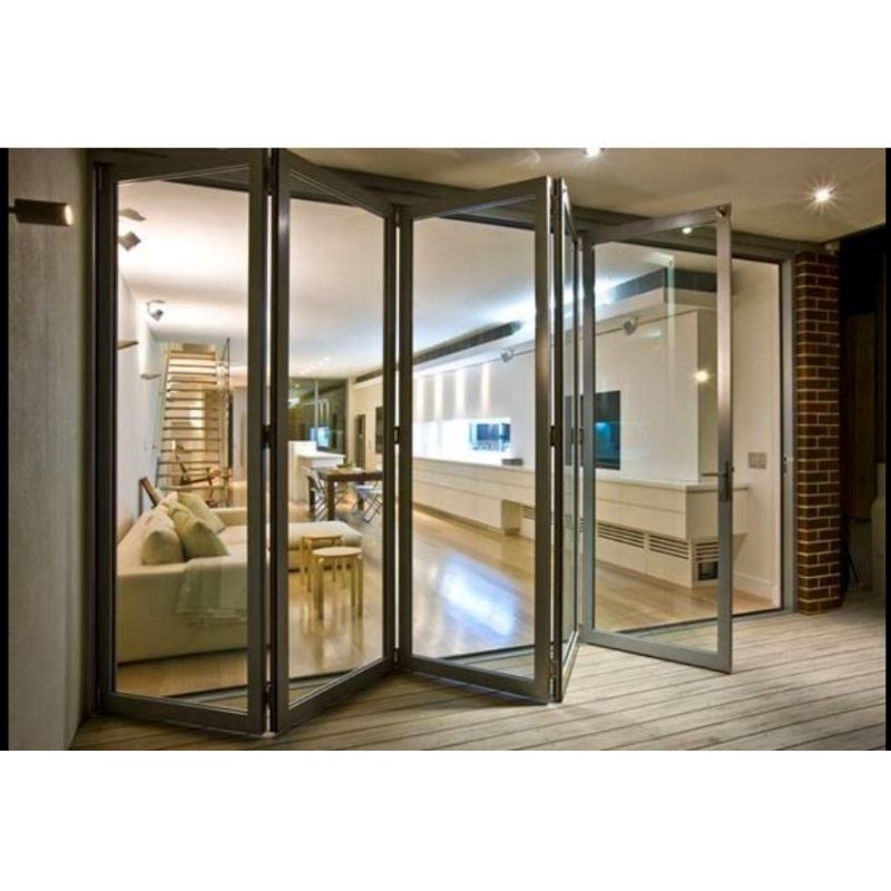 Pintu Lipat Aluminium Kaca 3