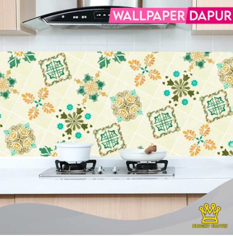 Wallpaper Stiker Dapur 3 Ukuran 4