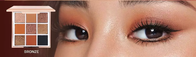 ESQA Goddess Eyeshadow Palette Bronze