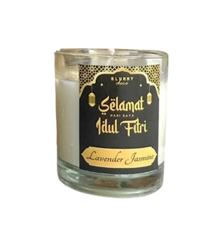 Blummy Deco Scented Candle Lavender Jasmine 1