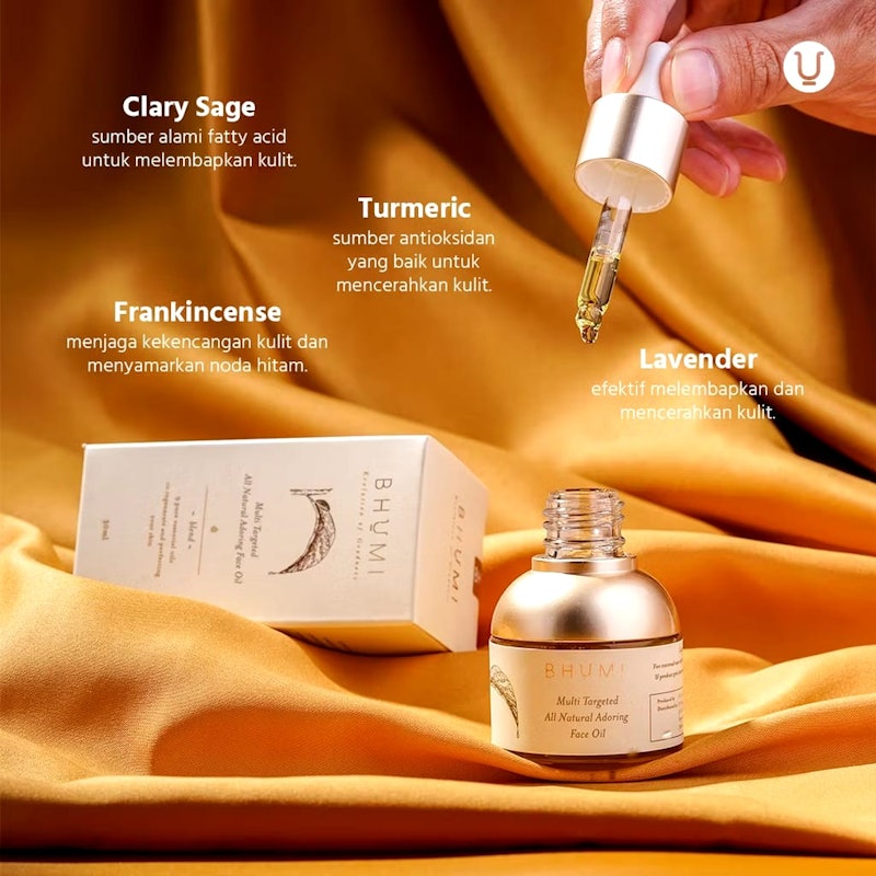 BHUMI Multi Targeted All Natural Adoring Face Oil