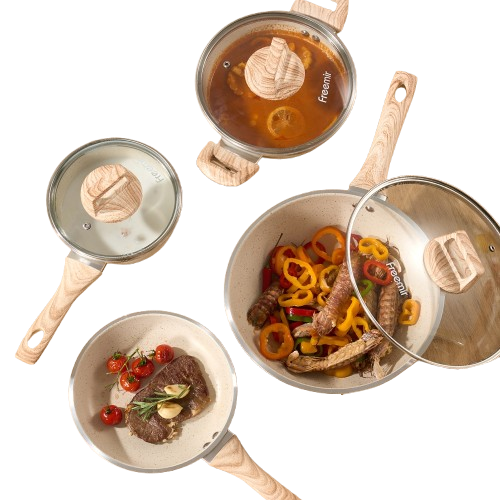 Dachin Etech Global Freemir Wajan Panci Set 7 pcs