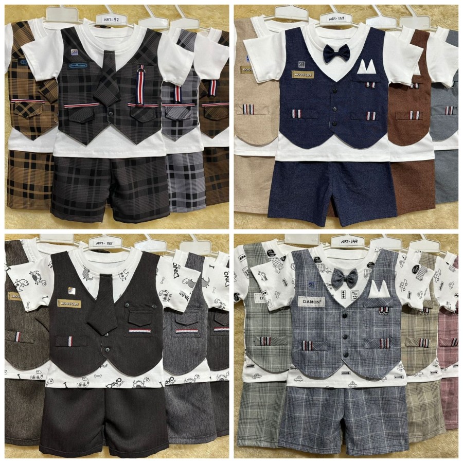 Two Mix Baju Kondangan Bayi Laki-laki dj440