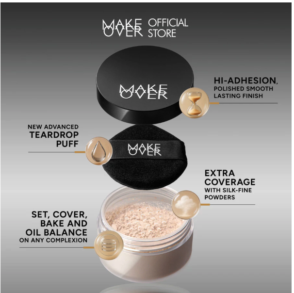 Paragon Technology and Innovation MAKE OVER Silky Smooth Translucent Powder Champagne