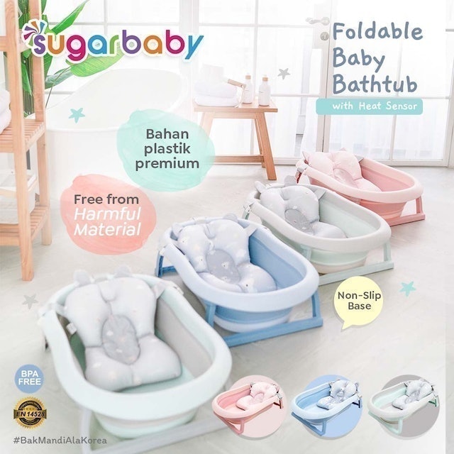 Sugarbaby Foldable Baby Bathtub
