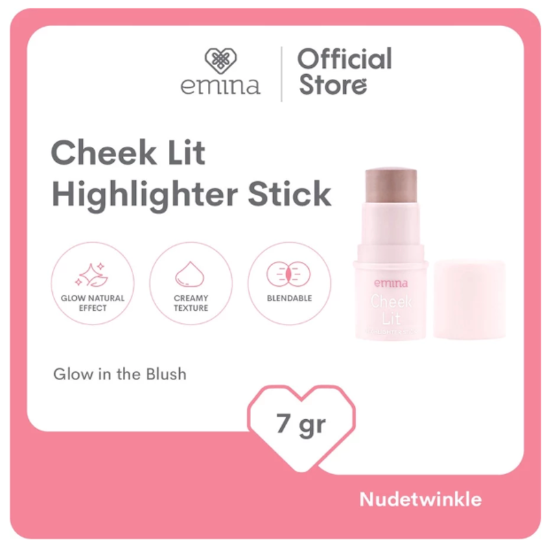 Cheek Lit Highlighter Stick Nudetwinkle 3