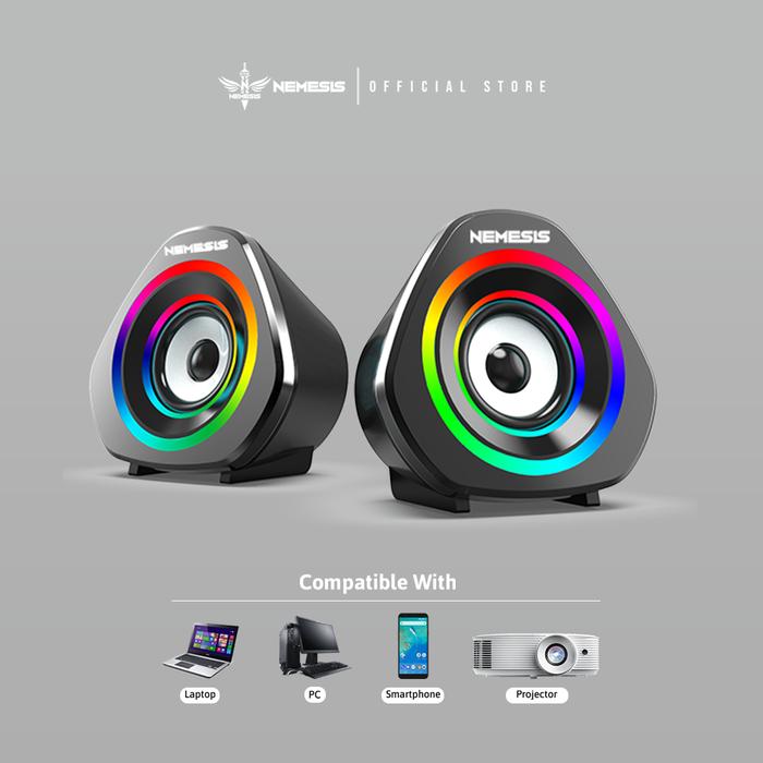 Klip Teknologi Indonesia NYK Nemesis Speaker Gaming SPN-08