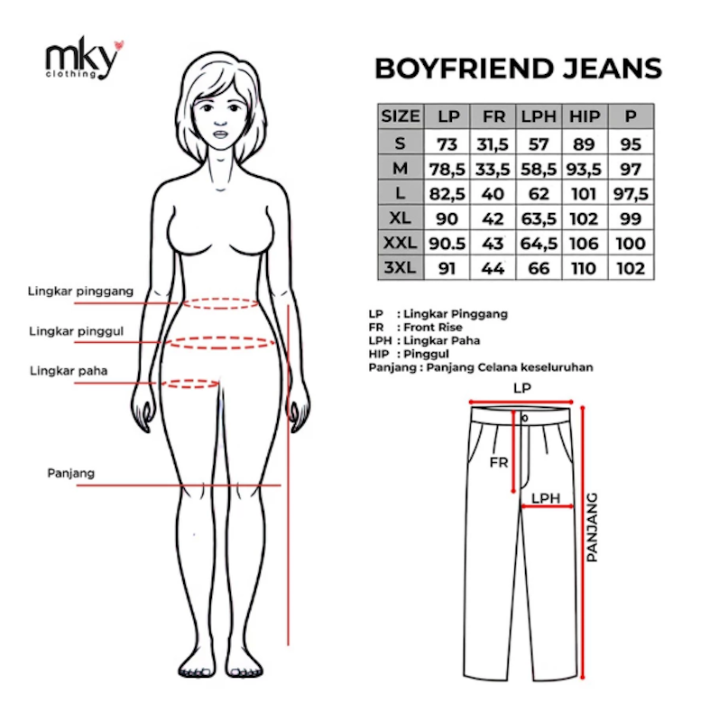 MKY Clothing Destroy Boyfriend Ripped Jeans 5