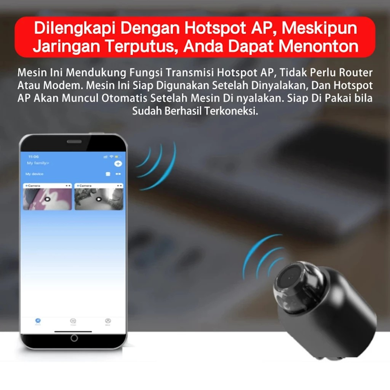 XIHANCAM 3MP CCTV Mini 3