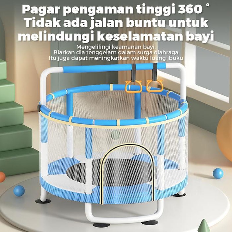 OneTwoFit Trampolin Anak-Anak 1.4 m 2