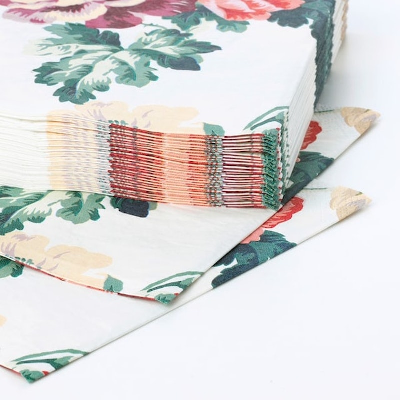 SMAKSINNE Paper napkin flower 2