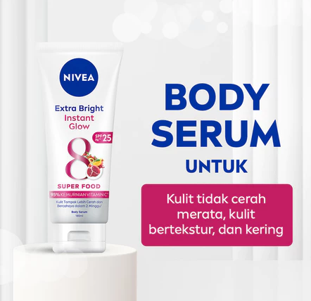  Beiersdorf NIVEA Extra Bright Instant Glow Body Serum