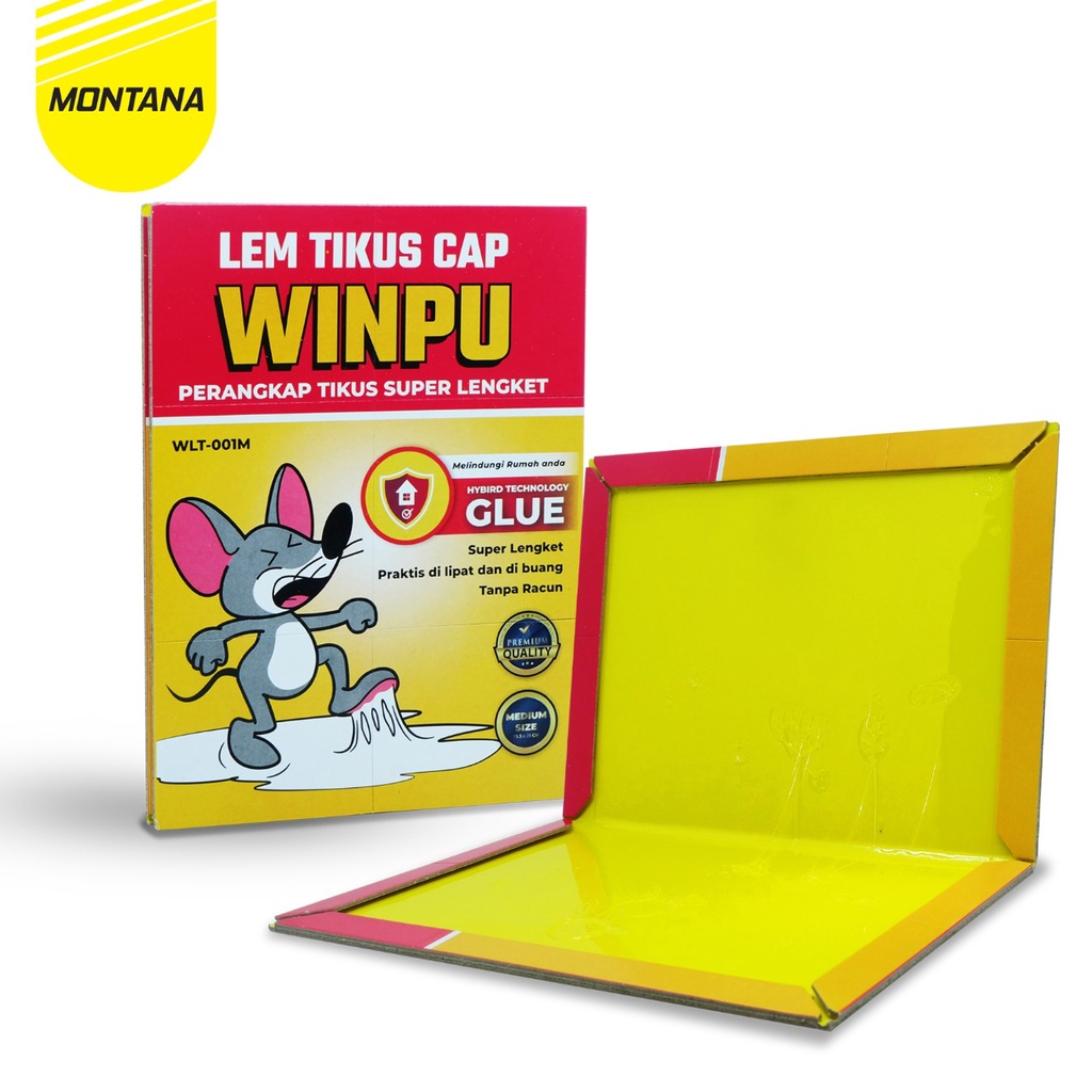  WINPU Perangkap Tikus Super Lengket  WLT-001M