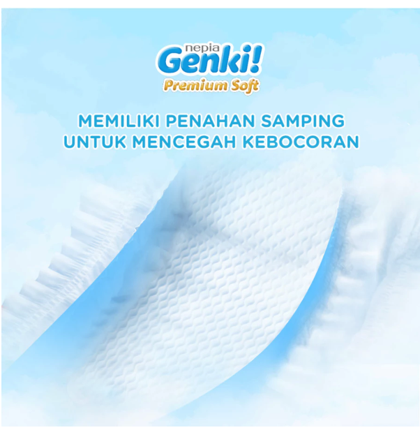 Oji Nepia Nepia Genki Premium Soft Pants XL