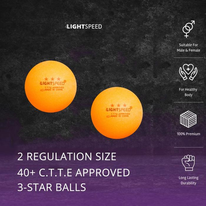  LIGHTSPEED Bola Pingpong ABS