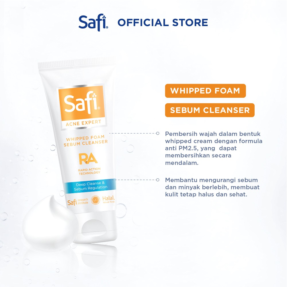 Safi  Acne Expert Whipped Foam Sebum Cleanser