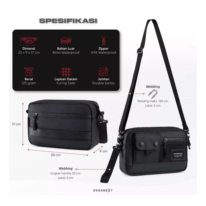 Evernext Sling Bag Kelvin 2