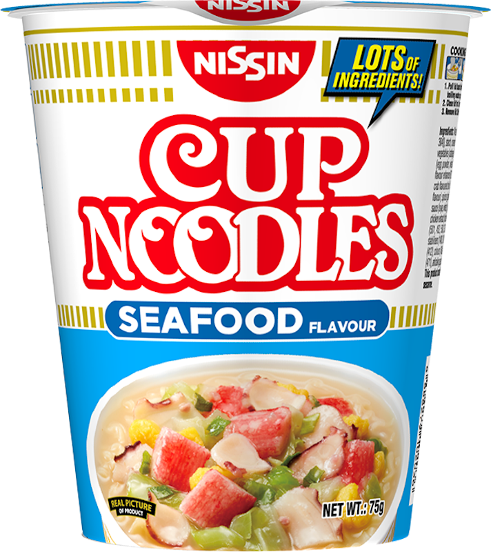 Nissin Cup Noodles Seafood 1