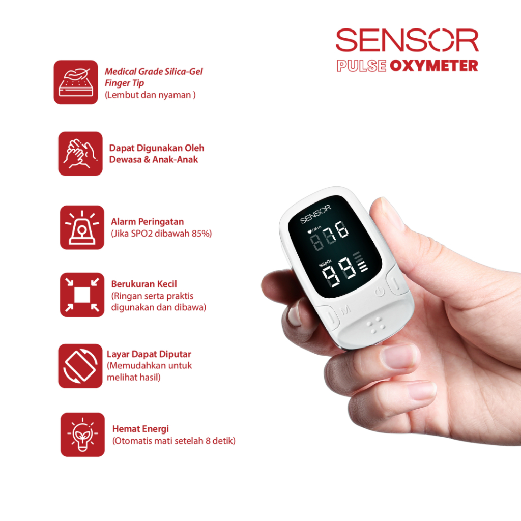 Laniros Dian Pharma Sensor Pulse Oxymeter  A2