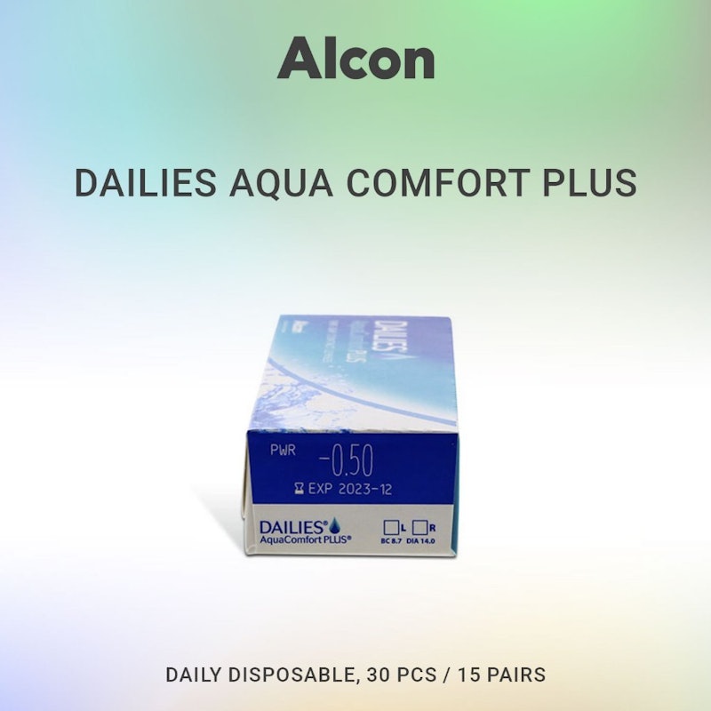 DAILIES® AquaComfort PLUS® One-Day Contact Lenses 3