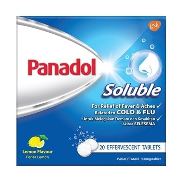 Panadol Soluble Tablet ｜ MAL 19930450XRZ