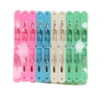 Plus Ware Jepitan Jemuran Baju Rose 4 Warna