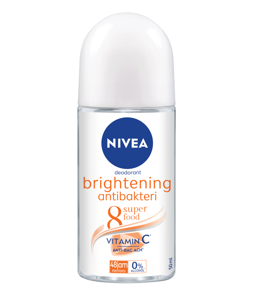 Nivea Brightening Antibakteri 8 Superfood Deodorant Roll On