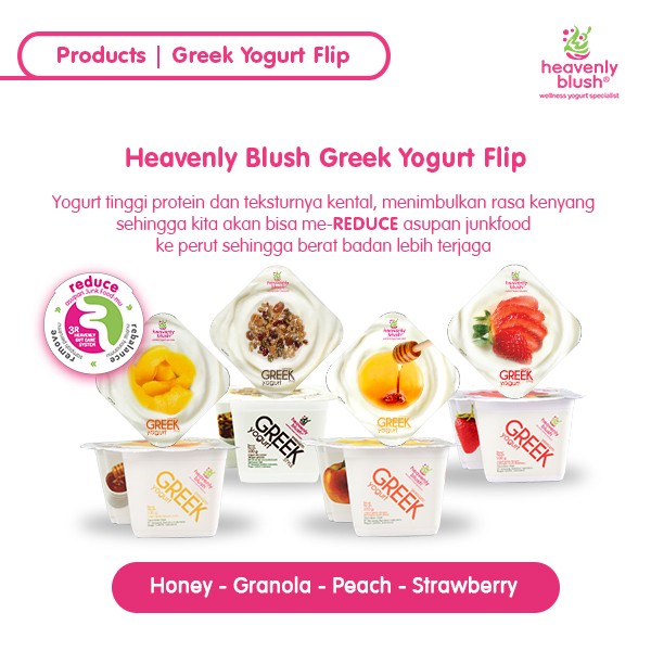 Nutrifood Indonesia Heavenly Blush Greek Yogurt Granola