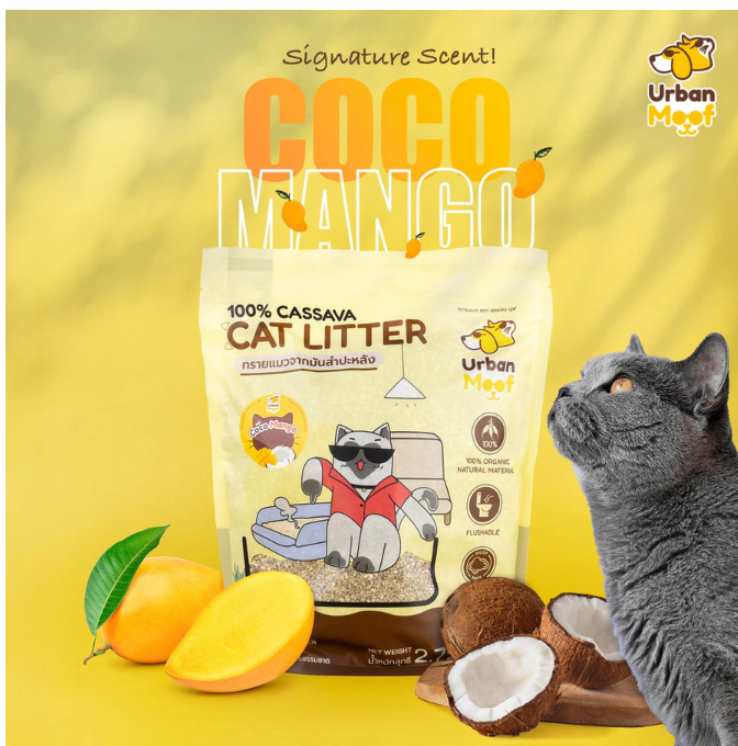 Fashionwise Venue Indonesia Urban Moof Cassava Cat Litter