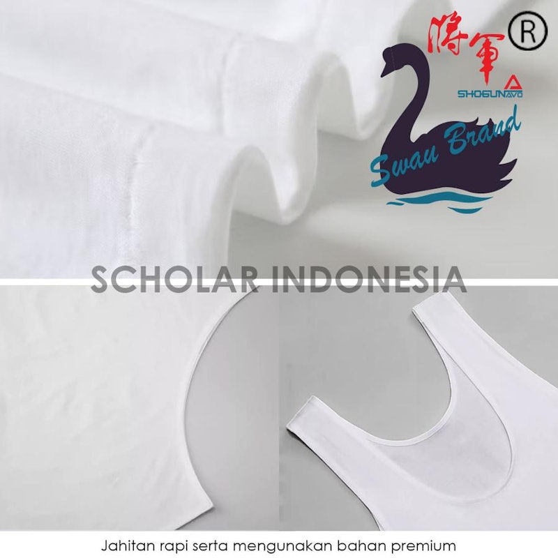 Swan Kaos Singlet Pria Type Premium Putih 2