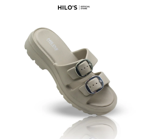 Hilo's Sandal Wedges Wanita Dewasa Tali Gesper 5