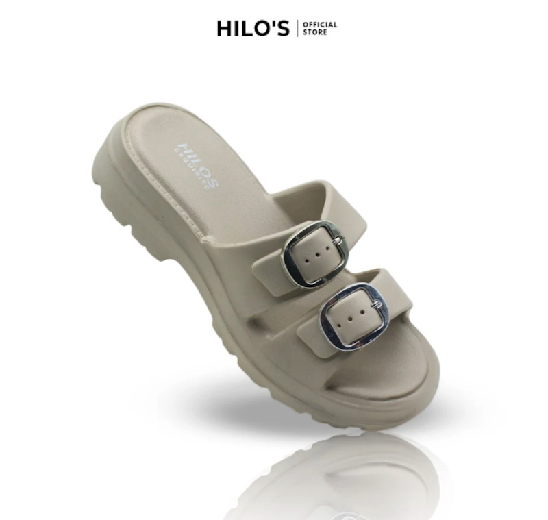 Hilo's Sandal Wedges Wanita Dewasa Tali Gesper 5