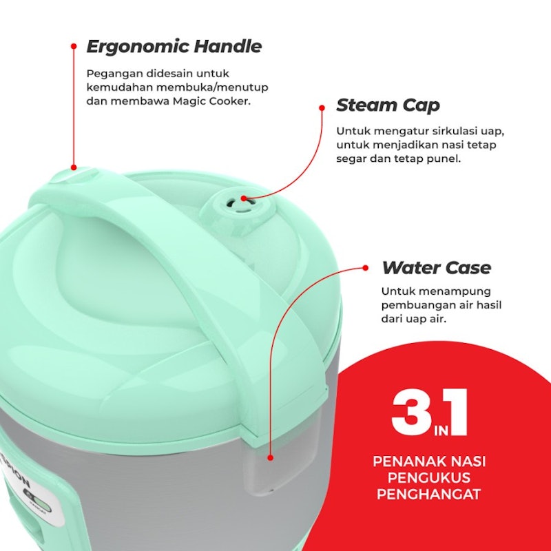 Maspion Magic Cooker 1L 3