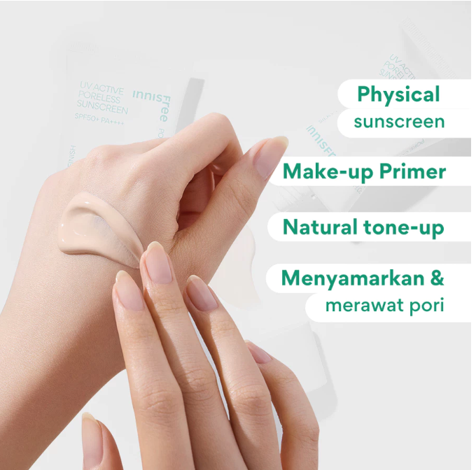 Innisfree Innisfree UV Active Poreless Sunscreen SPF 50+ PA++++ 