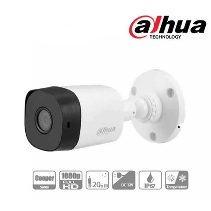 Zhejiang Dahua Technology Dahua 2MP IR HDCVI Fixed-Focal Bullet Camera HAC-B1A21-U