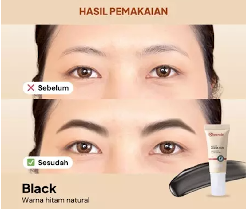 browie Brow Tint Henna - Black 4